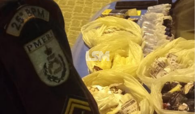 Polícia Militar apreende de quantidade de drogas em Araruama