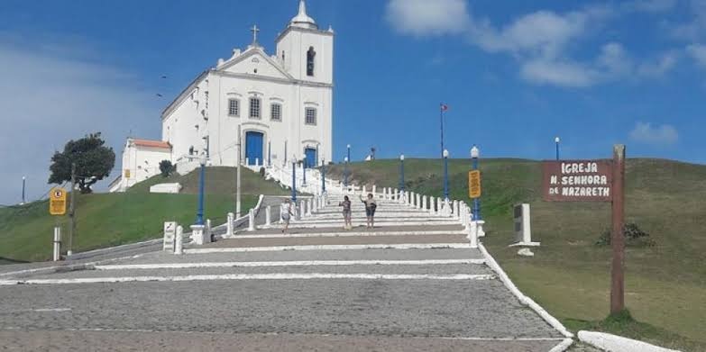 Saquarema: Igreja Nossa Senhora de Nazareth suspende atividades após avanço da Covid-19