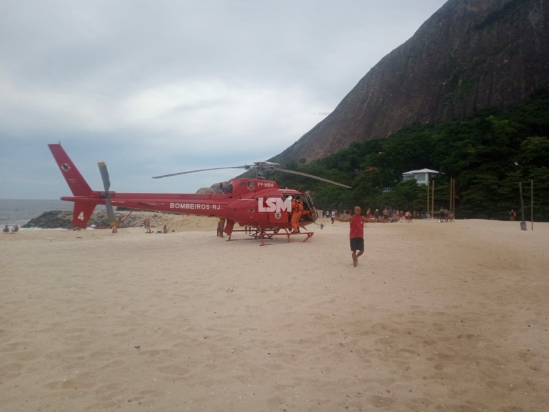 Itaipuaçu: Afogamento de três crianças mobiliza helicóptero dos Bombeiros