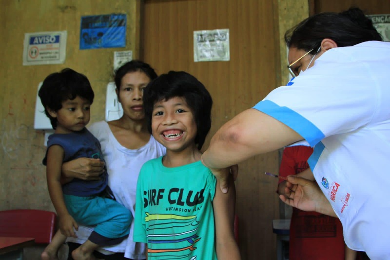 Covid-19: Maricá realiza mais um dia de vacinação em crianças de aldeias indígenas 