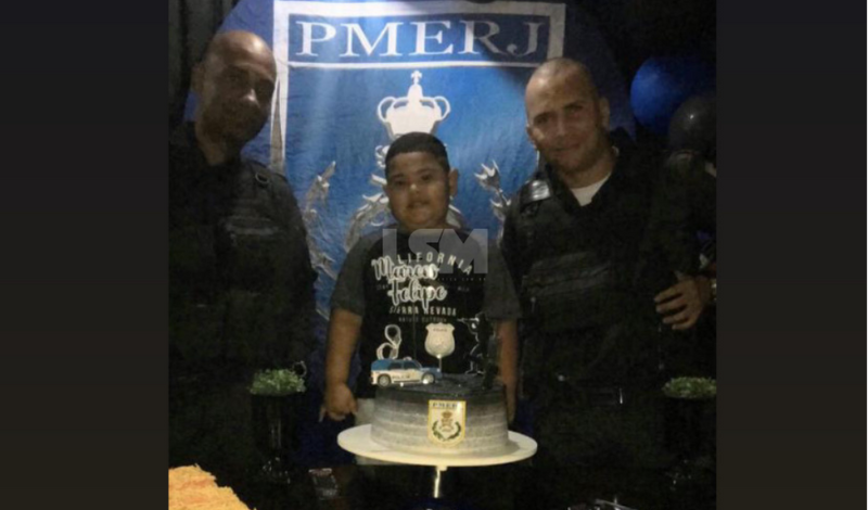 Policiais Militares fazem surpresa para criança fã da PM em festa de aniversário em Itaipuaçu 