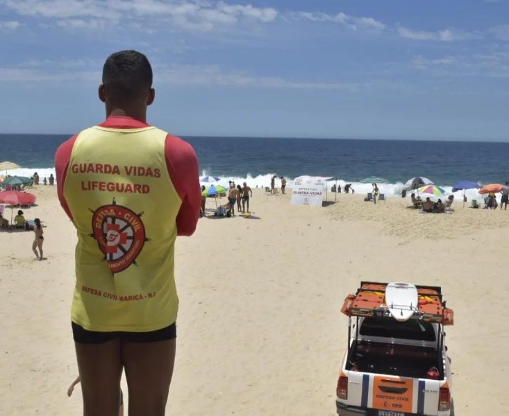 Operação Verão: Defesa Civil realiza 48 salvamentos nas praias de Maricá 